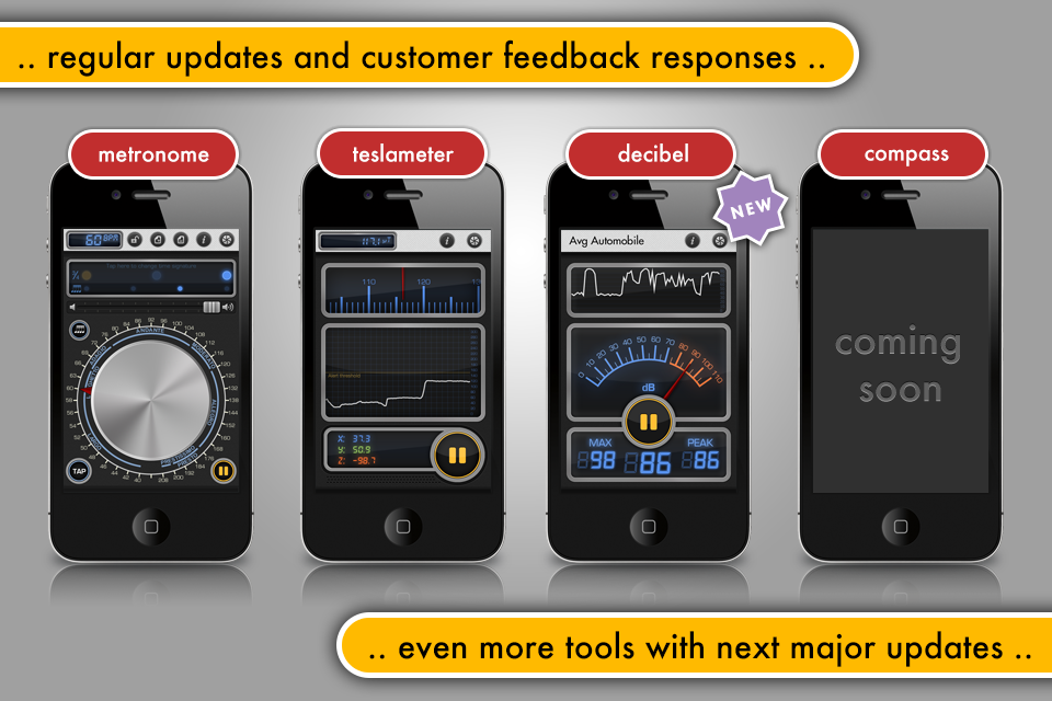 Image of Multi Measures HD - The all-in-1 measuring toolkit for iPhone